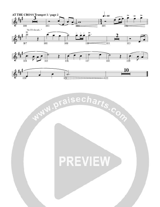 At The Cross Trumpet 1 (G3 Worship)