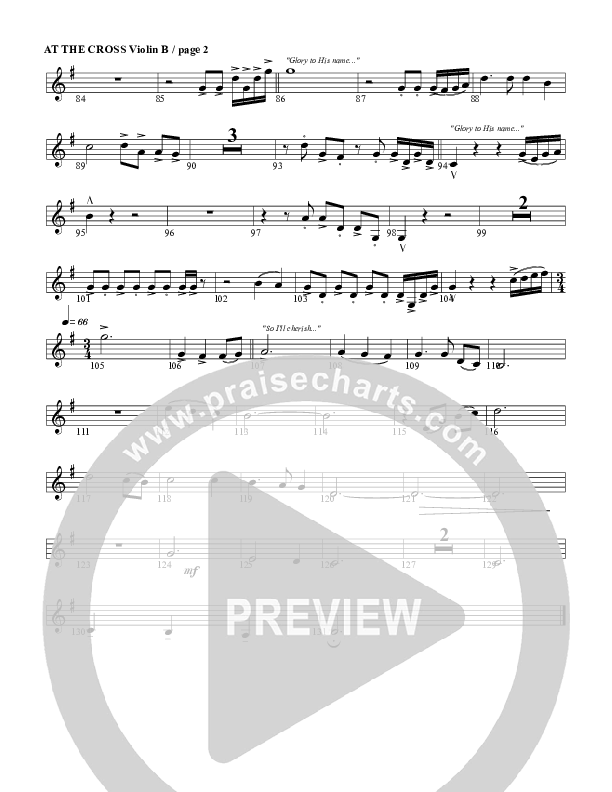 At The Cross Violin 2 (G3 Worship)