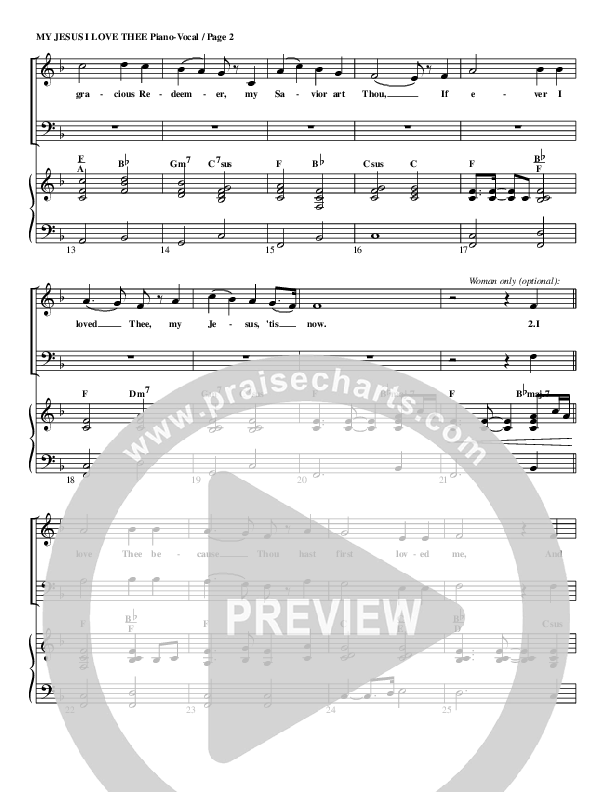 My Jesus I Love Thee Orchestration (G3 Worship)