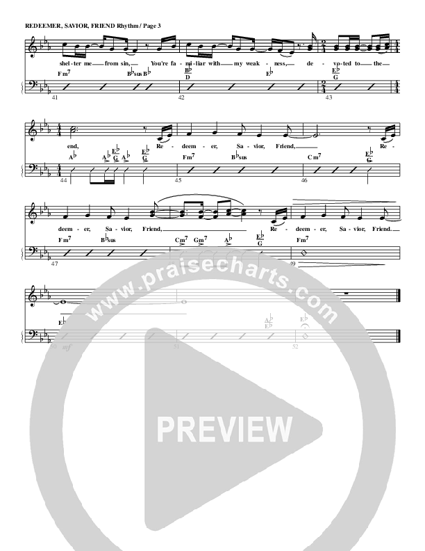 Redeemer Savior Friend Percussion (G3 Worship)