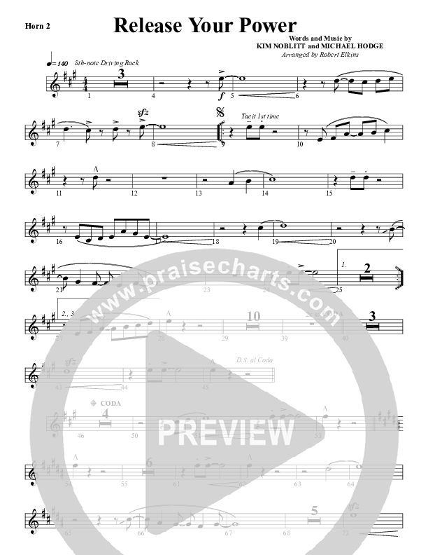 Release Your Power French Horn 2 (G3 Worship)