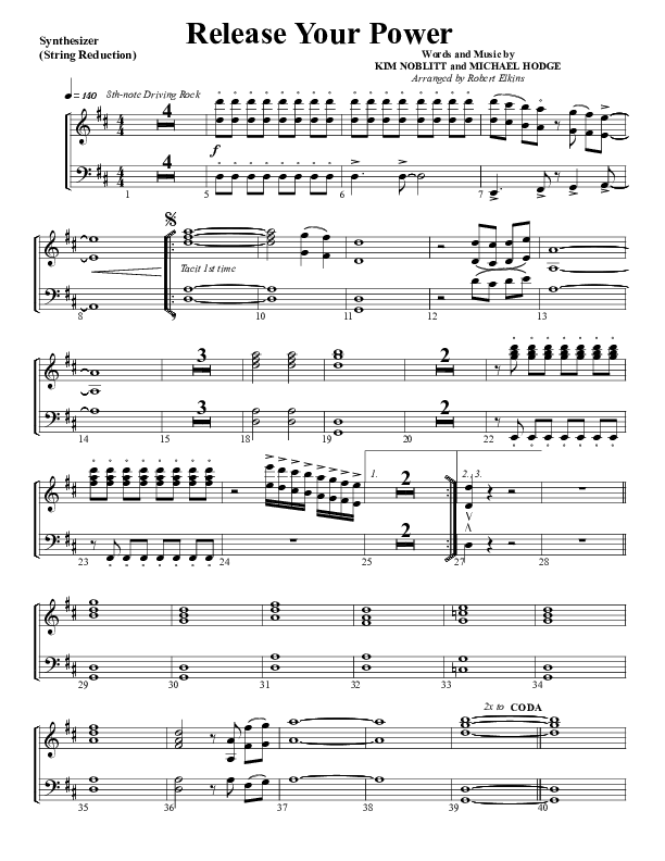 Release Your Power Synth Strings (G3 Worship)