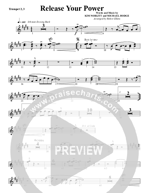 Release Your Power Trumpet 2/3 (G3 Worship)