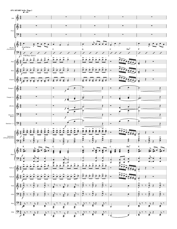 At Calvary Orchestration (G3 Worship)