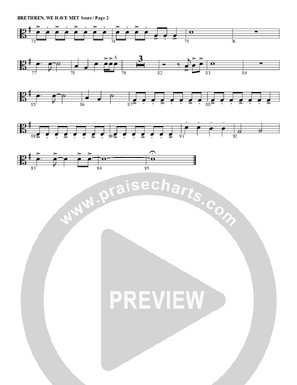 Brethren We Have Met To Worship Viola (G3 Worship)