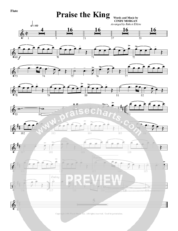 Praise The King Flute (G3 Worship)