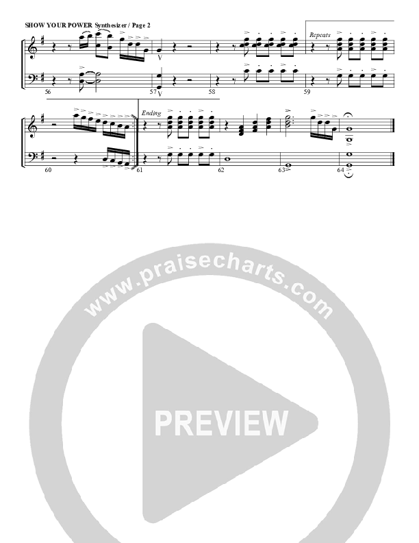 Show Your Power Synth Strings (G3 Worship)