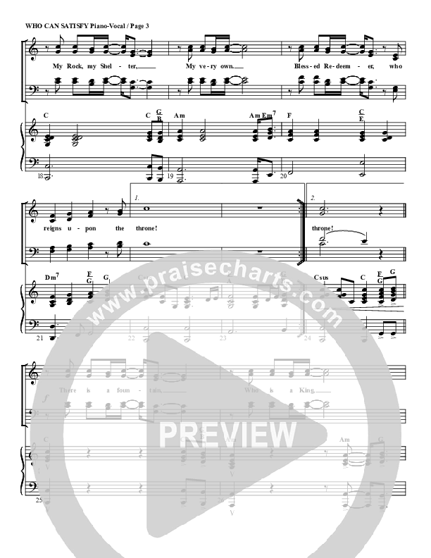 Who Can Satisfy My Soul Like You Orchestration (G3 Worship)