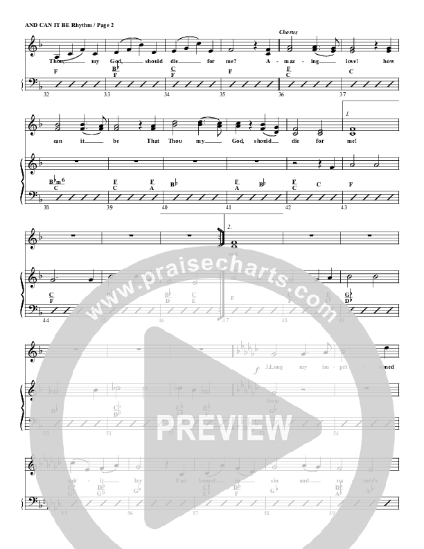 And Can It Be Percussion (G3 Worship)