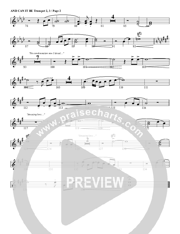 And Can It Be Trumpet 2/3 (G3 Worship)