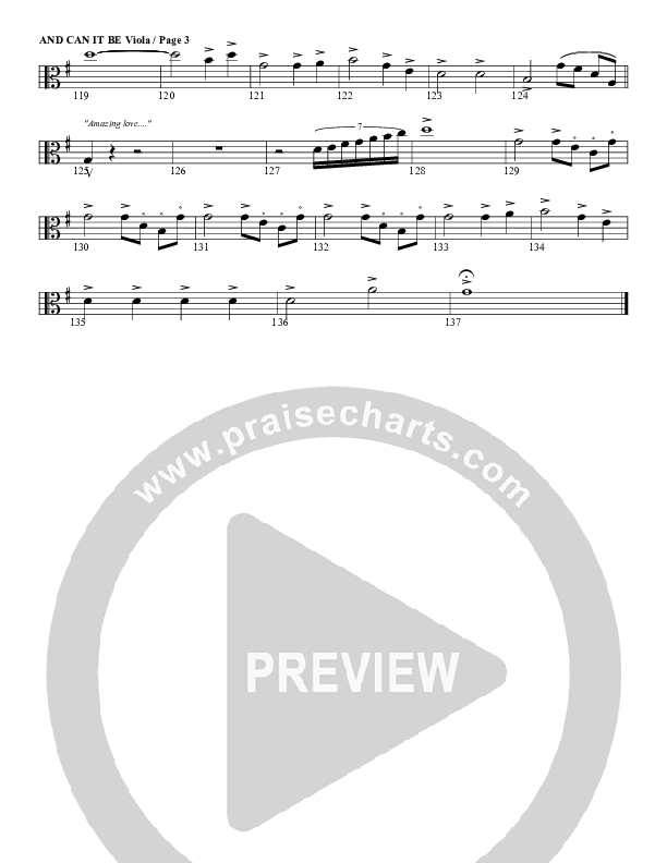 And Can It Be Viola (G3 Worship)