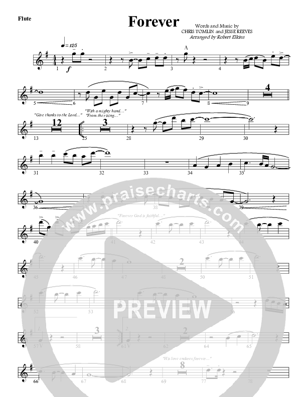 Forever Flute (G3 Worship)