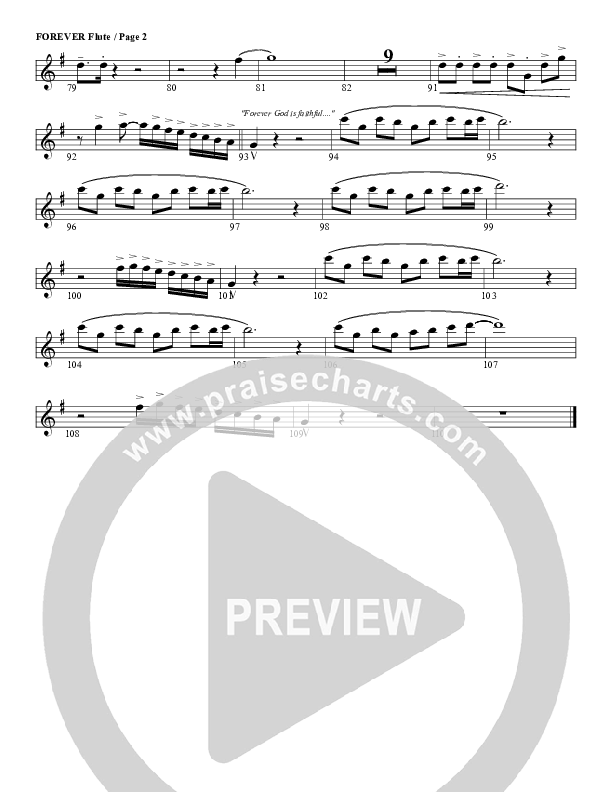 Forever Flute (G3 Worship)