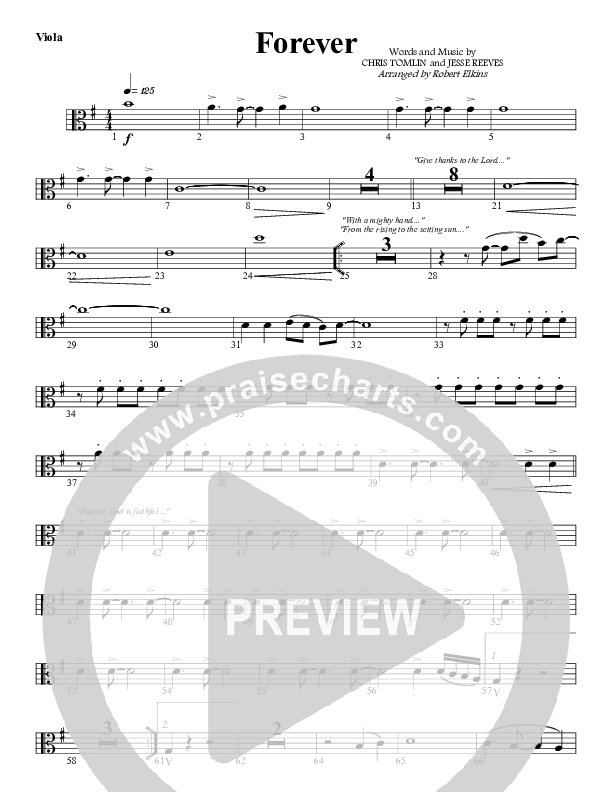 Forever Viola (G3 Worship)