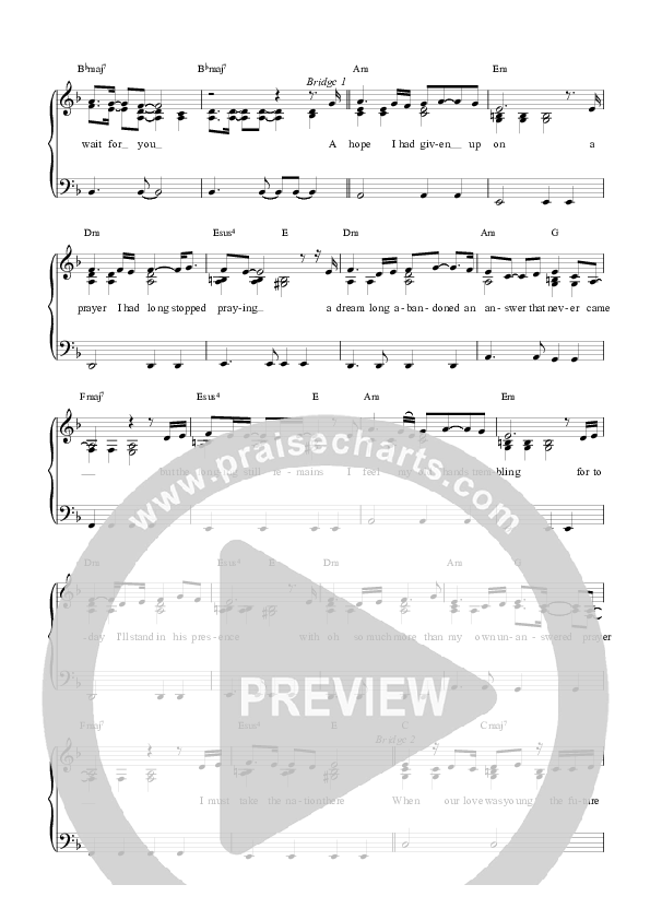 Winter Prayer Piano/Vocal (Graham Kendrick)