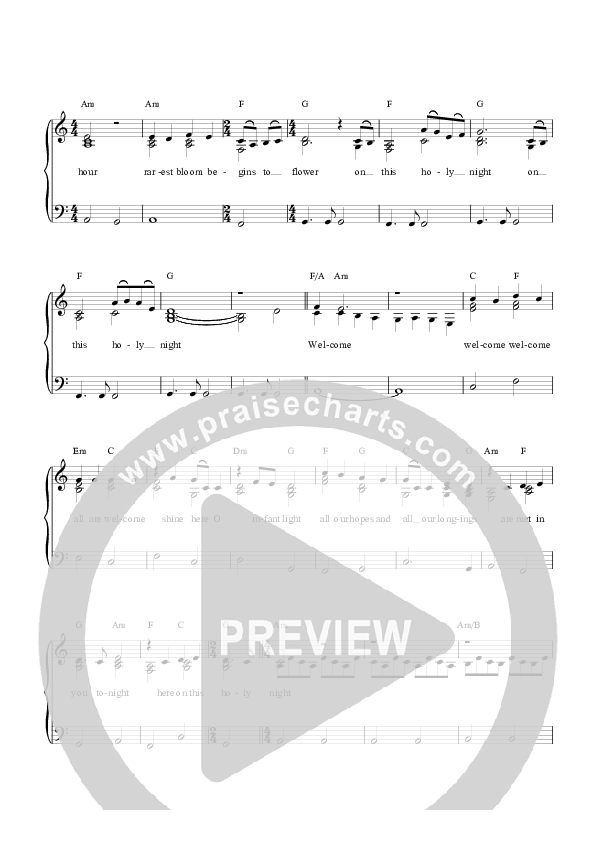 Night Of Nights Piano/Vocal (Graham Kendrick)