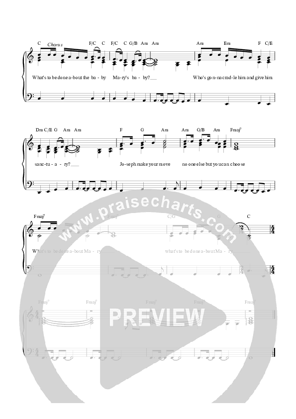 What's To Be Done About Mary Piano/Vocal (Graham Kendrick)