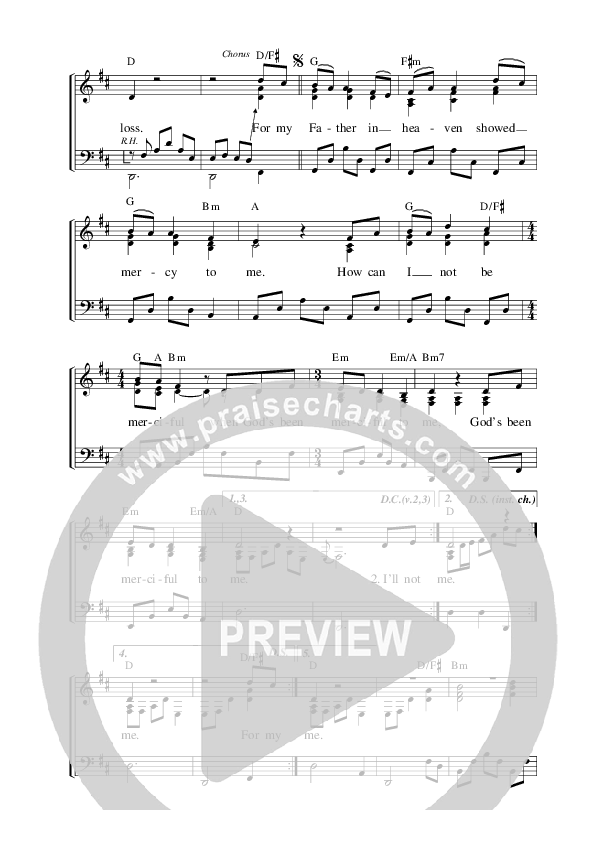 At The Cross Where Jesus Suffered (Merciful) Piano/Vocal (Graham Kendrick)