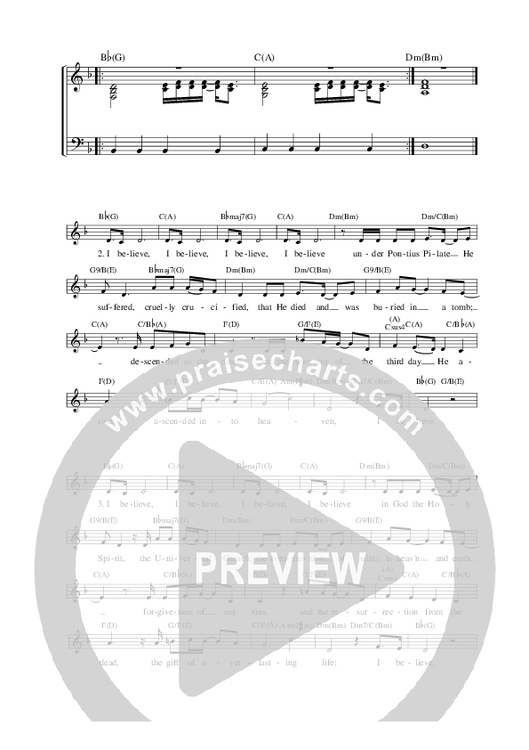 I Believe Piano/Vocal (Graham Kendrick)