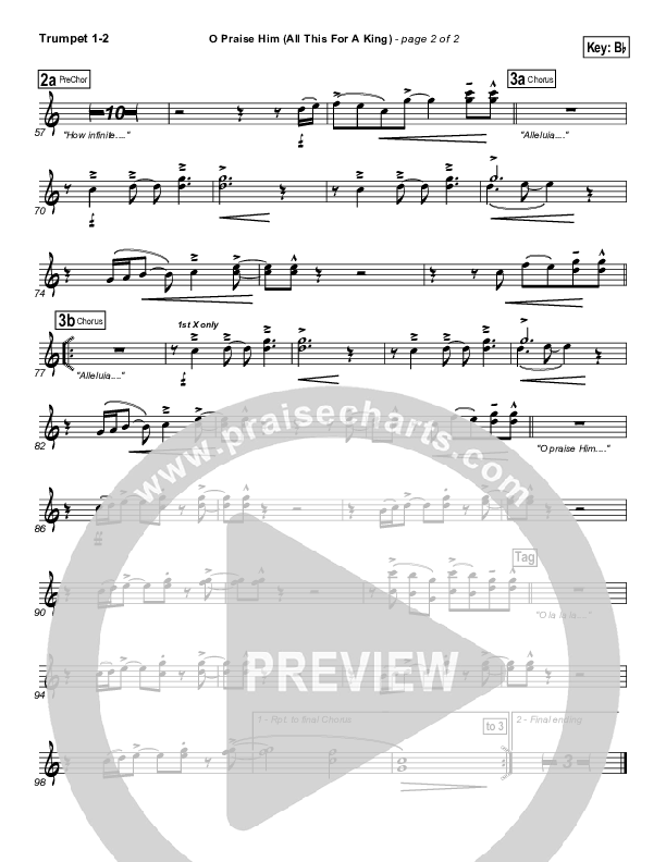 O Praise Him Trumpet 1,2 (David Crowder)