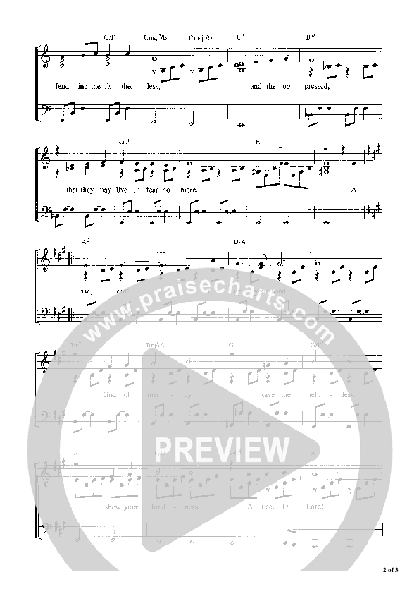 You Hear O Lord Piano/Vocal (Graham Kendrick)