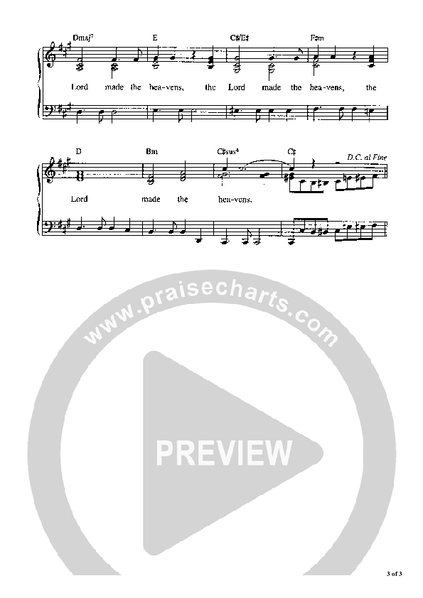 Declare His Glory Piano/Vocal (Graham Kendrick)