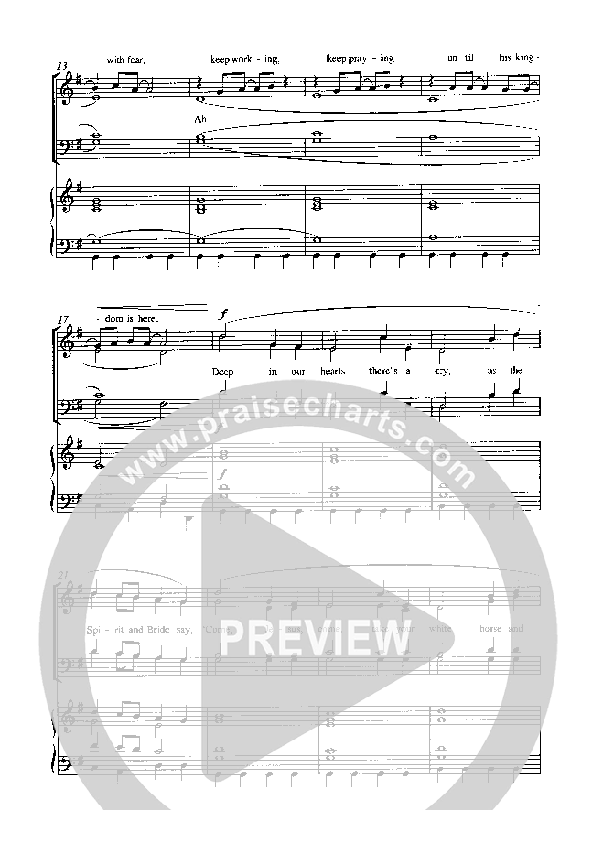 White Horse Piano/Vocal (Graham Kendrick)