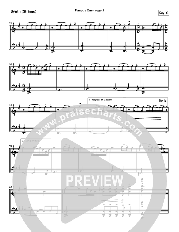 Famous One Synth Strings (Chris Tomlin / Passion)