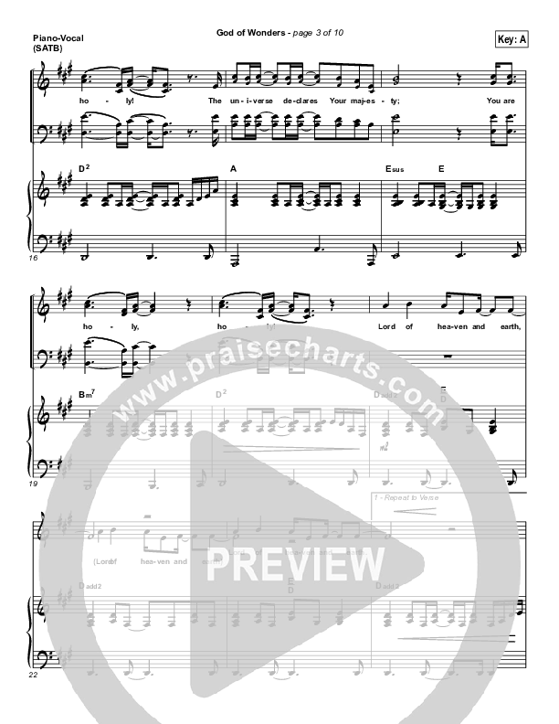 O Holy Night Sheet Music PDF (Tasha Cobbs Leonard) - PraiseCharts