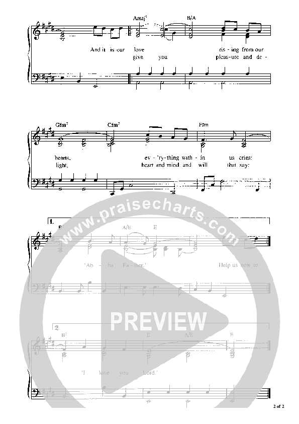 We Are Here To Praise You Piano/Vocal (Graham Kendrick)