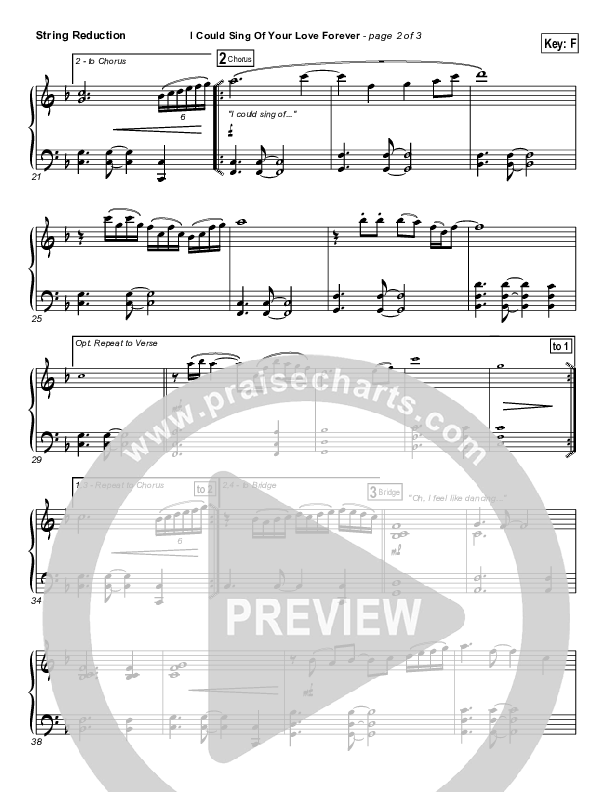 I Could Sing Of Your Love Forever Synth Strings (Delirious / Passion)