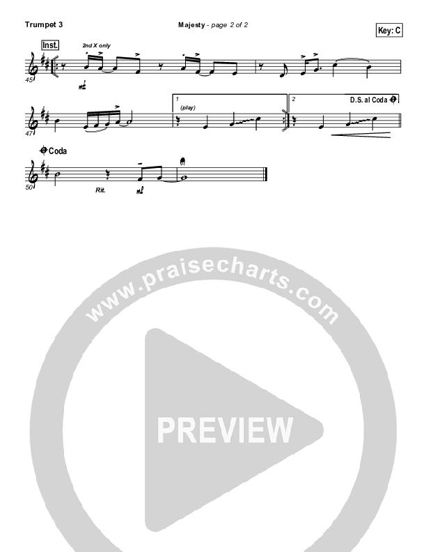 Majesty Trumpet 3 (Delirious)