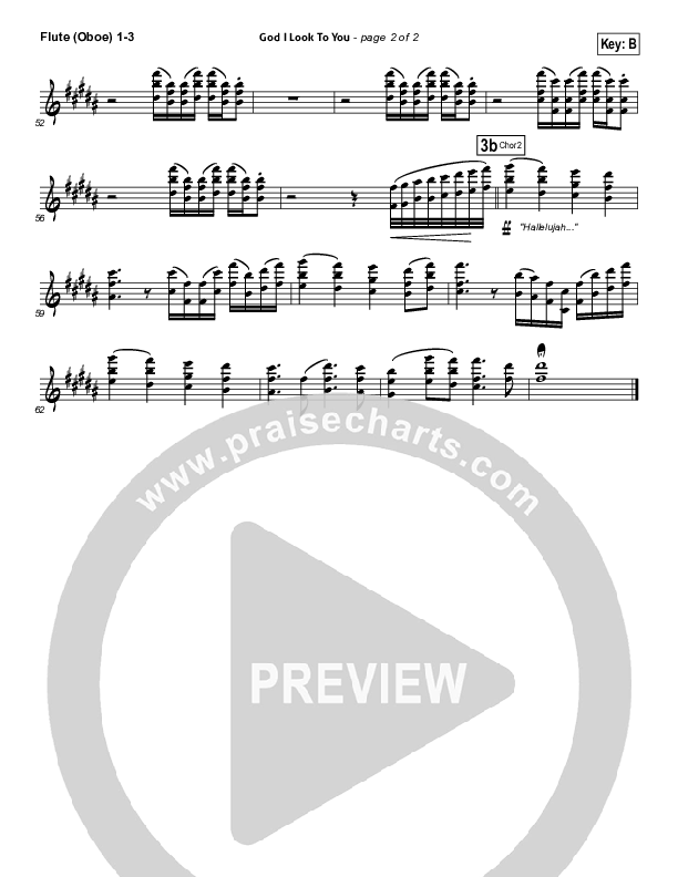 God I Look To You Wind Pack (Bethel Music)