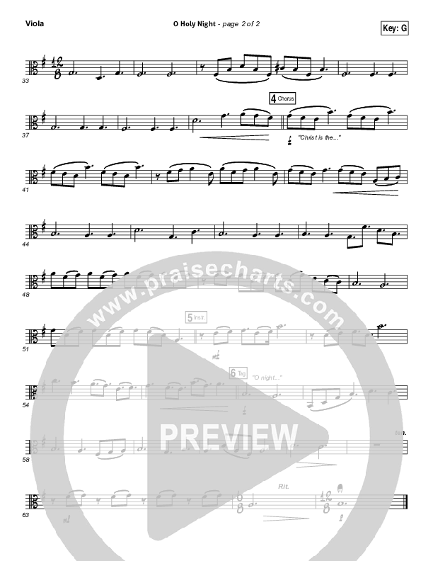 O Holy Night Viola (Kerrie Roberts)