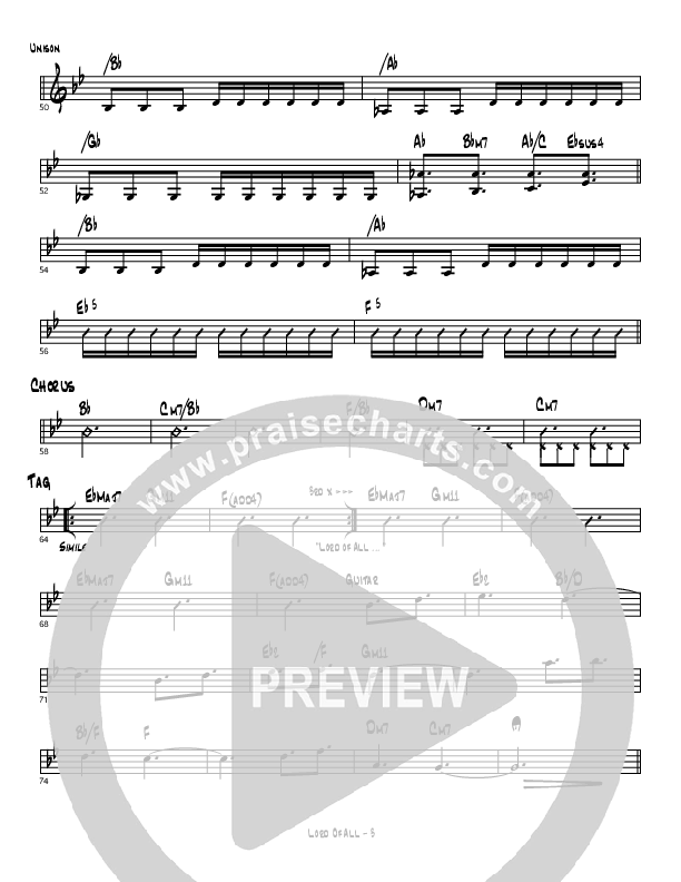 Lord Of All Rhythm Chart (Cindy Cruse Ratcliff)