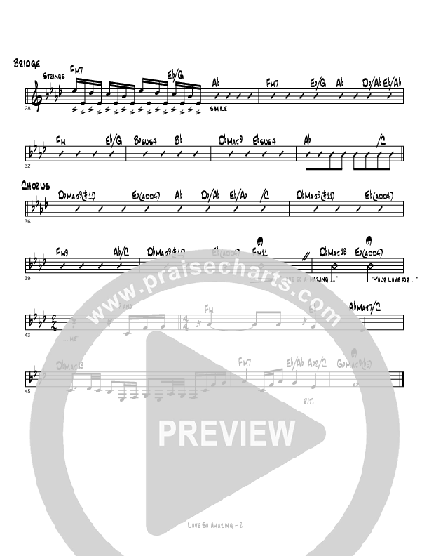 Love So Amazing Rhythm Chart (Cindy Cruse Ratcliff)