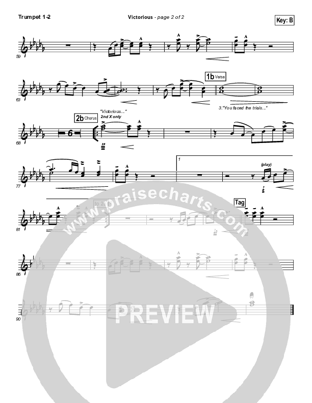 Victorious Trumpet 1,2 (Gateway Worship)