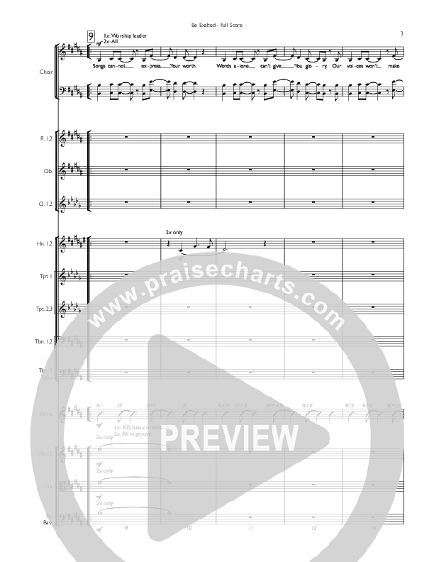 Be Exalted Orchestration (Concord Worship / Destiny Rambo McGuire)