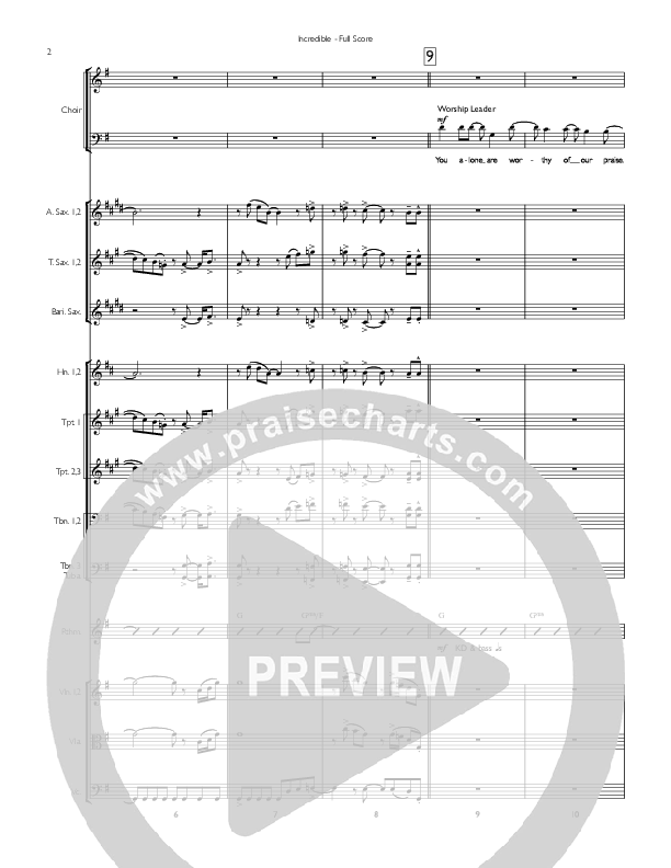 Incredible Orchestration (Concord Worship / Mike Haight)