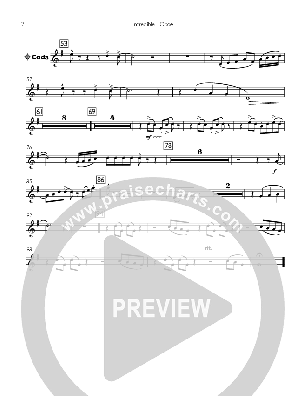 Incredible Oboe (Concord Worship / Mike Haight)