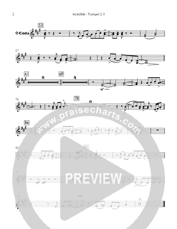 Incredible Trumpet 2/3 (Concord Worship / Mike Haight)