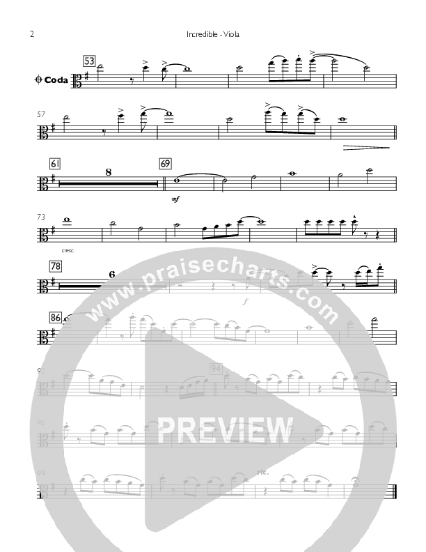 Incredible Viola (Concord Worship / Mike Haight)