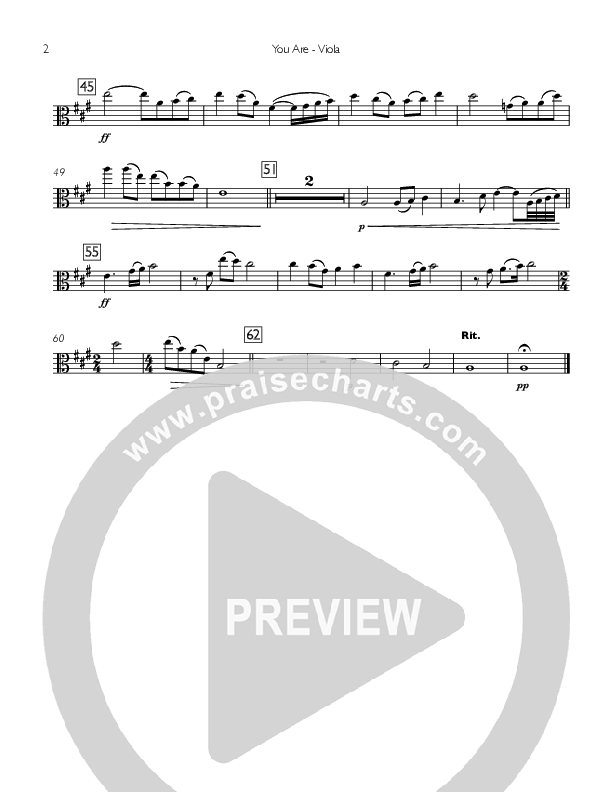 You Are Viola (Concord Worship / David Wise / Sarah Mentzer)