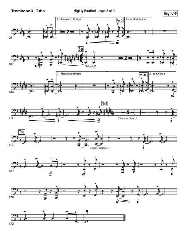 Highly Exalted Trombone 3 (Lakewood Church)