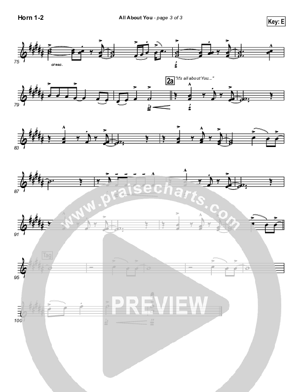 All About You Brass Pack (Lakewood Church)