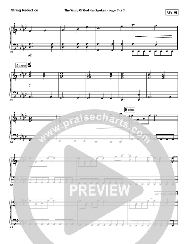 The Word Of God Has Spoken Synth Strings (Travis Cottrell)