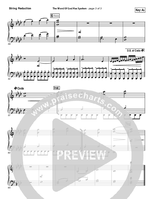 The Word Of God Has Spoken Synth Strings (Travis Cottrell)