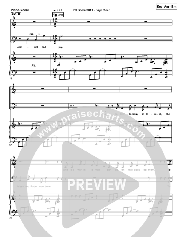 God Rest You Merry Gentlemen Lead & Piano (John Parker / Jay Parker)