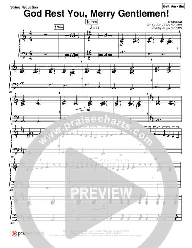 God Rest You Merry Gentlemen Synth Strings (John Parker / Jay Parker)