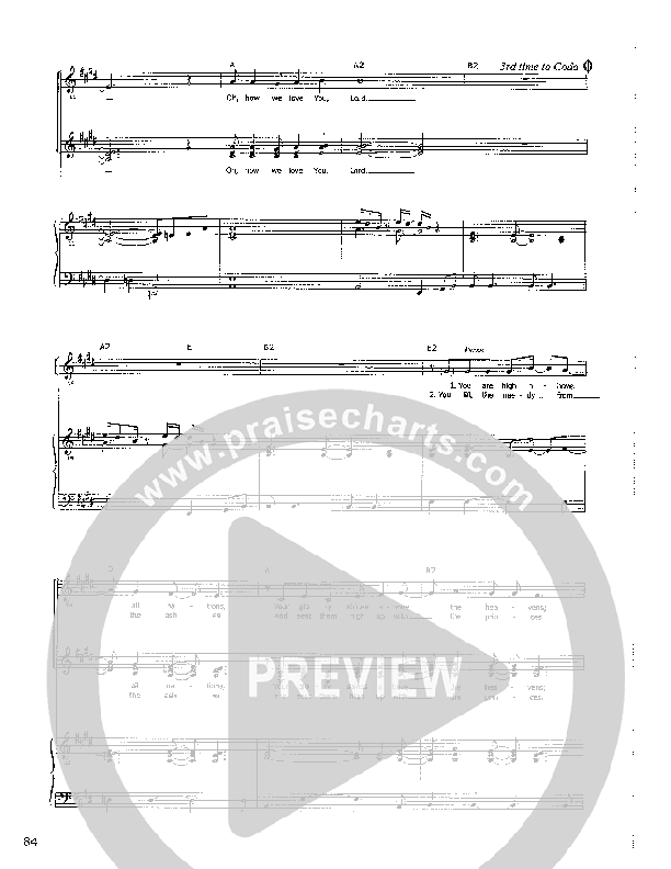 There's No One Like Our God Lead & Piano (Wendy O'Connell)